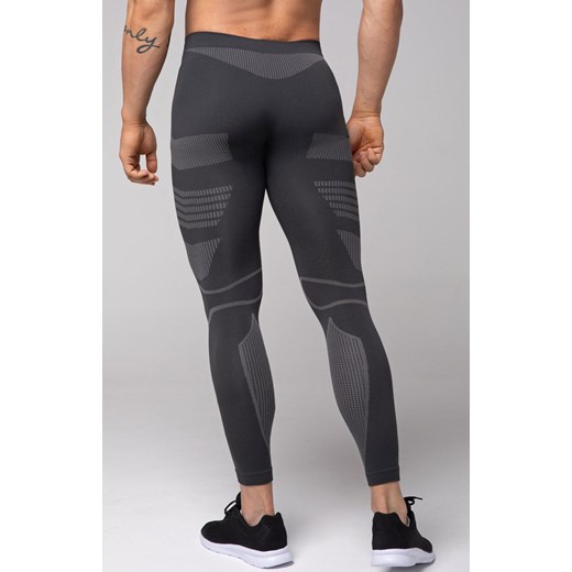 SPAIO THERMO-EVO getry termoaktywne męskie, Kolor szary, Rozmiar L, Spaio ze sklepu Intymna w kategorii Spodnie męskie - zdjęcie 166042795