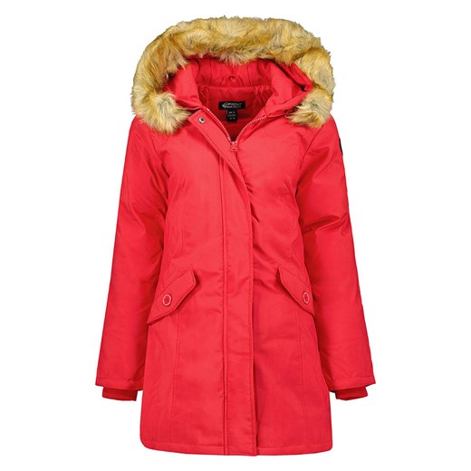 Canadian Peak Parka &quot;Dinastipeak&quot; w kolorze czerwonym Canadian Peak XL okazja Limango Polska