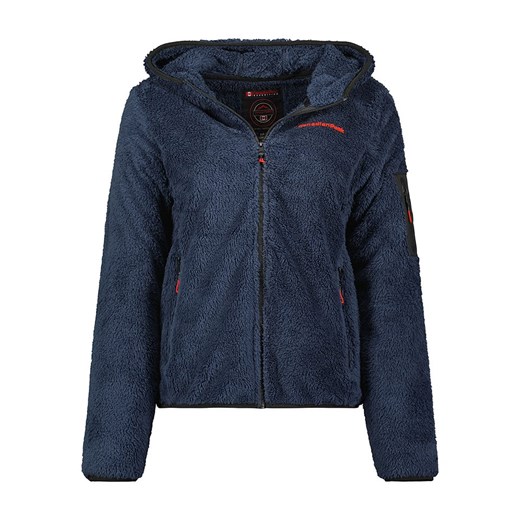 Canadian Peak Kurtka polarowa "Ulebeak" w kolorze granatowym - id: 12403775 - marki Canadian Peak - 166043558 Canadian Peak Kurtka polarowa "Ulebeak" w kolorze granatowym ze sklepu Limango Polska w kategorii Bluzy damskie - zdjęcie 166043558