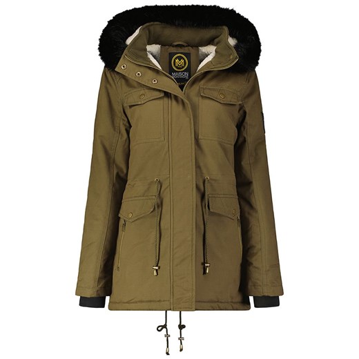 Maison Montaigne Parka &quot;Celemai&quot; w kolorze khaki ze sklepu Limango Polska w kategorii Parki damskie - zdjęcie 166045519