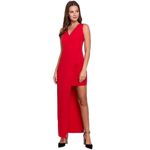 Makover Sukienka w kolorze czerwonym ze sklepu Limango Polska w kategorii Sukienki - zdjęcie 166045885
