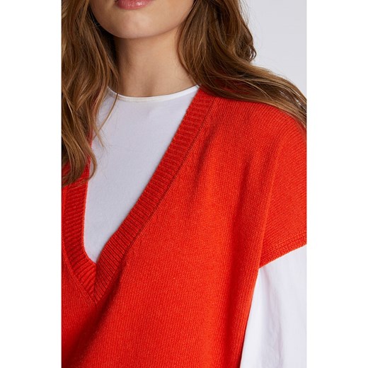 Rich &amp; Royal Bezrękawnik w kolorze pomarańczowym Rich & Royal L wyprzedaż Limango Polska