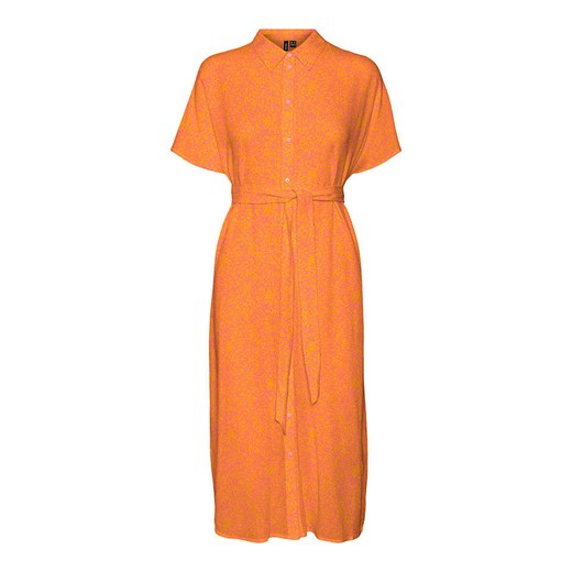 Vero Moda Sukienka &quot;Menny&quot; w kolorze pomarańczowym ze sklepu Limango Polska w kategorii Sukienki - zdjęcie 166048055