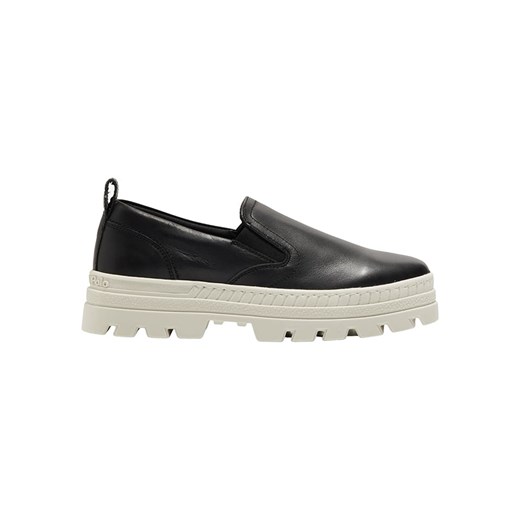 Marc O&apos;Polo Shoes Skórzane slippersy w kolorze czarnym ze sklepu Limango Polska w kategorii Półbuty damskie - zdjęcie 166050055