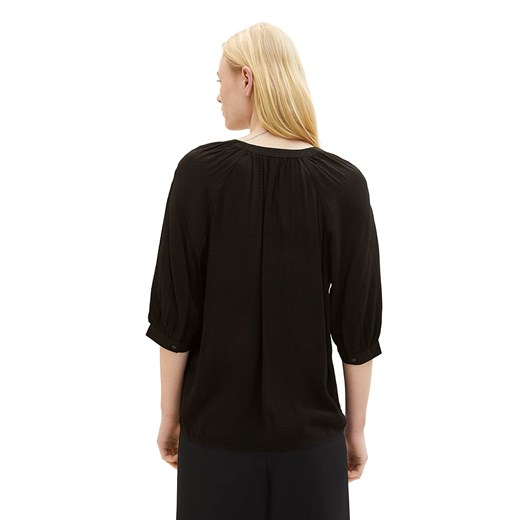 Tom Tailor Bluzka w kolorze czarnym Tom Tailor L okazja Limango Polska