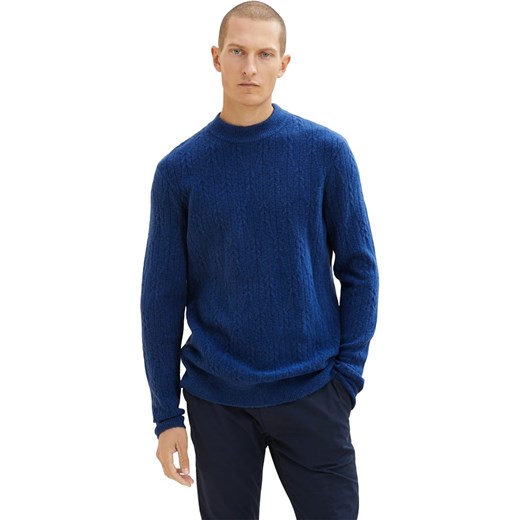 Tom Tailor Sweter w kolorze niebieskim ze sklepu Limango Polska w kategorii Swetry męskie - zdjęcie 166051899