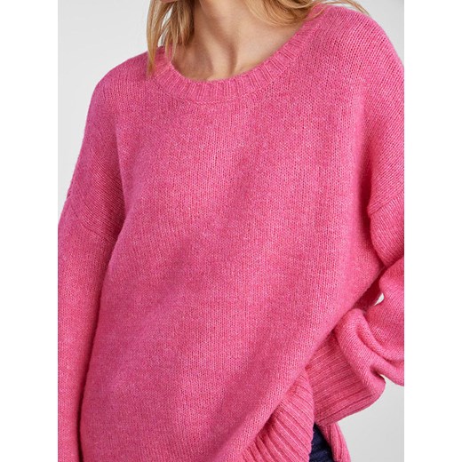 Pieces Sweter w kolorze różowym Pieces XS wyprzedaż Limango Polska