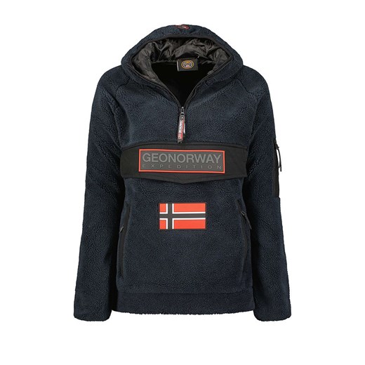 Geographical Norway Bluza polarowa &quot;Upassia&quot; w kolorze granatowym ze sklepu Limango Polska w kategorii Bluzy damskie - zdjęcie 166052977