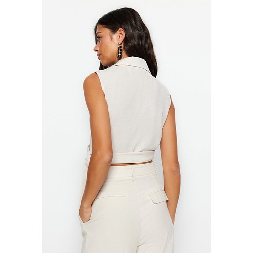 Bluzka damska Trendyol bez rękawów 