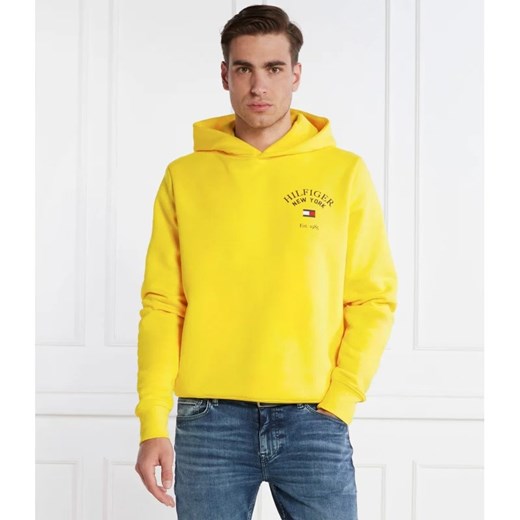 Tommy Hilfiger bluza męska żółta bawełniana 