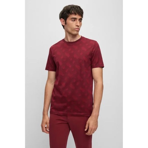 T-shirt męski BOSS HUGO na wiosnę z krótkim rękawem casual