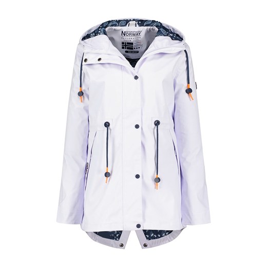 Geographical Norway Parka &quot;Briato&quot; w kolorze białym ze sklepu Limango Polska w kategorii Parki damskie - zdjęcie 166057578