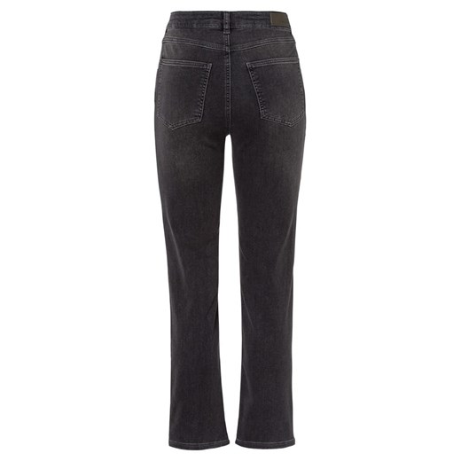 Czarne jeansy damskie More & casualowe