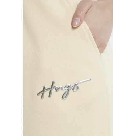 HUGO Spodnie dresowe Nasuede_2 | Oversize fit XS Gomez Fashion Store