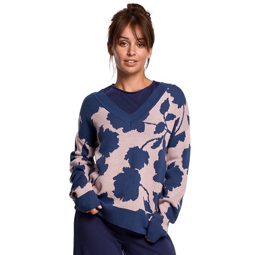 Be Wear Sweter ze wzorem ze sklepu Limango Polska w kategorii Swetry damskie - zdjęcie 166071656