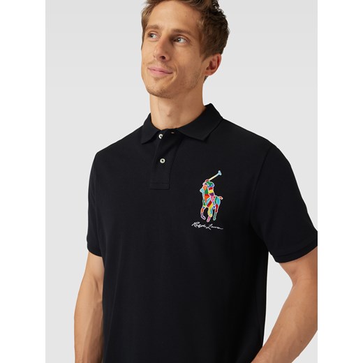 Koszulka polo o kroju classic fit z wyhaftowanym logo Polo Ralph Lauren XL Peek&Cloppenburg 