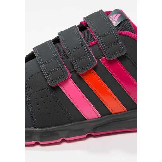 adidas Performance BTS CLASS 4 Obuwie treningowe night grey/semi solar pink/bold pink zalando szary zapinane