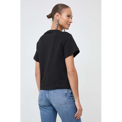 Guess t-shirt bawełniany damski kolor czarny Guess XL ANSWEAR.com