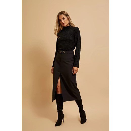 Elegancka spódnica midi M Moodo.pl
