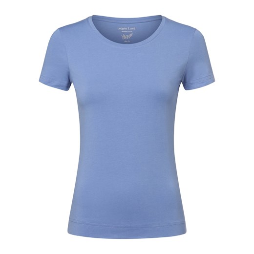 Marie Lund T-shirt damski Kobiety Dżersej denim jednolity ze sklepu vangraaf w kategorii Bluzki damskie - zdjęcie 166085097