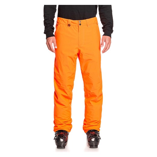 Quiksilver Spodnie narciarskie &quot;Arcade&quot; w kolorze pomarańczowym Quiksilver XL promocja Limango Polska