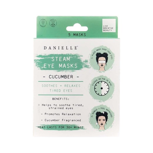 Danielle Beauty płatki na oczy Steam Eye Mask 5-pack ze sklepu ANSWEAR.com w kategorii Płatki pod oczy - zdjęcie 166092488