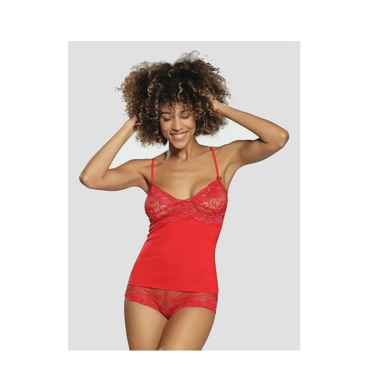 Komplet erotyczny (podkoszulka + majtki biodrówki) DKaren Plus Size Set Wiktoria 6XL promocja Rozetka.pl