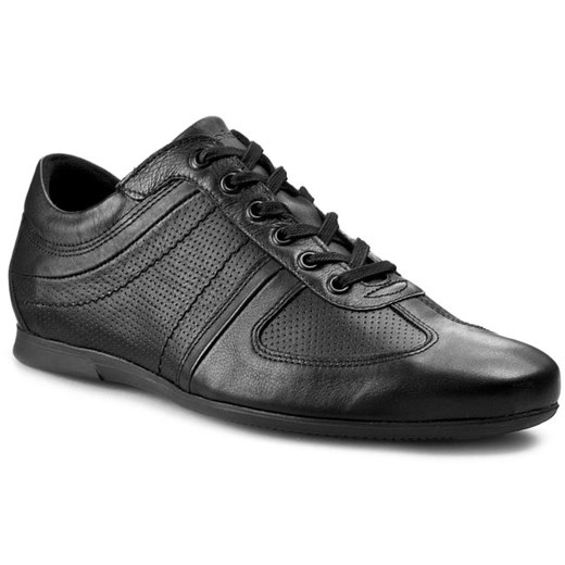Sneakersy WOJAS - 5065-51 Czarny eobuwie-pl szary 