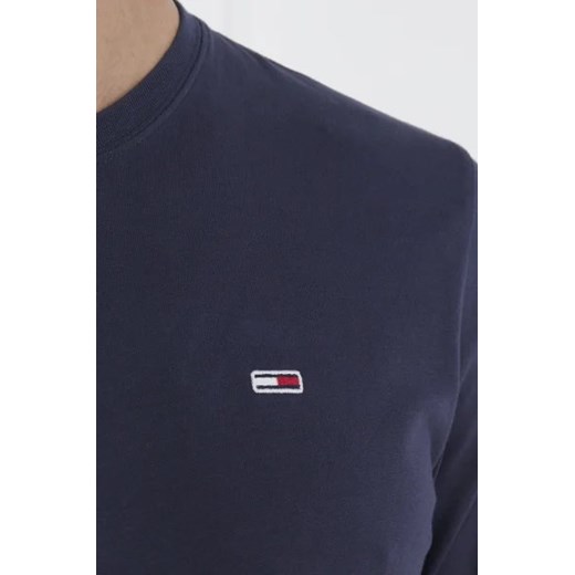 T-shirt męski Tommy Jeans bawełniany z długim rękawem