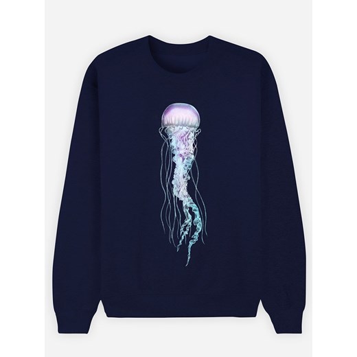 WOOOP Bluza &quot;Space Jelly&quot; w kolorze granatowym Wooop M wyprzedaż Limango Polska
