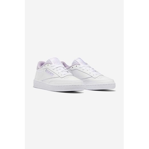 Buty sportowe damskie Reebok sneakersy na wiosnę sznurowane skórzane płaskie
