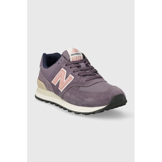 Buty sportowe damskie New Balance sneakersy new 575 płaskie wiązane