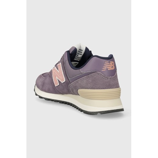 Buty sportowe damskie New Balance sneakersy new 575 z zamszu wiązane