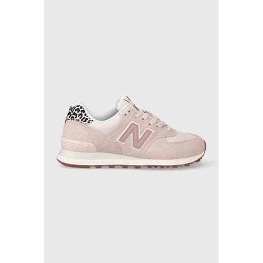 New Balance sneakersy 574 kolor różowy ze sklepu ANSWEAR.com w kategorii Buty sportowe damskie - zdjęcie 166127727