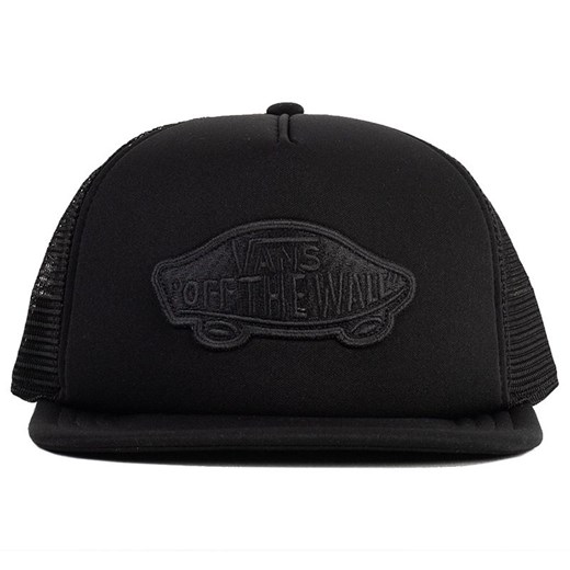 Czapka Vans Classic Patch Trucker Cap VN000H2VBLK1 - czarna ze sklepu streetstyle24.pl w kategorii Czapki z daszkiem męskie - zdjęcie 166128699