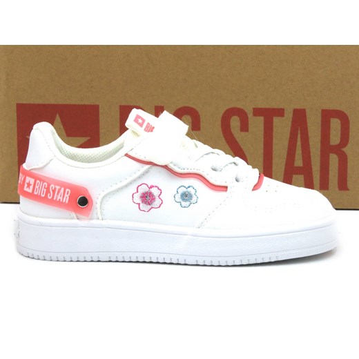 Buty sportowe dla dziewczynki - Big Star JJ374080, białe 32 okazja ulubioneobuwie