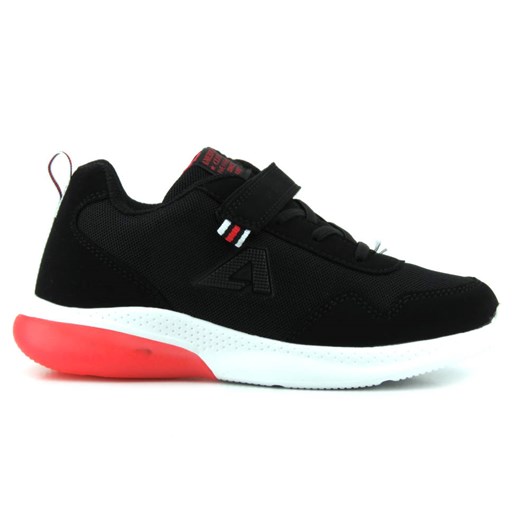 Buty sportowe dziecięce, adidasy American Club ES 118/23 ES 119/23, czarne American Club 28 wyprzedaż ulubioneobuwie