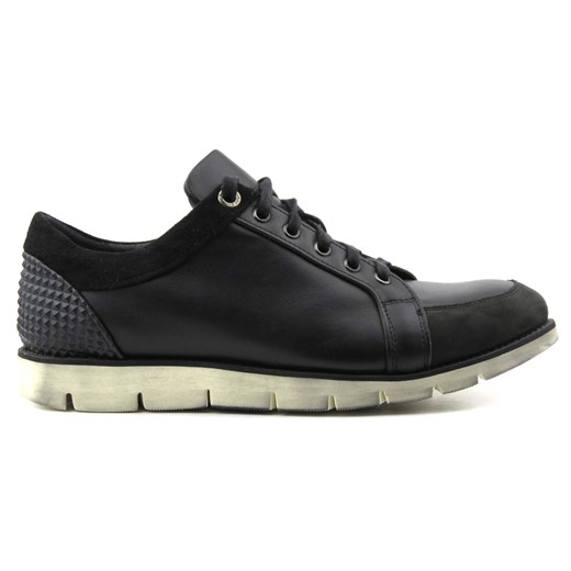 Sneakersy, półbuty męskie sportowe - CONHPOL Dynamic D-1630S/03, czarne Conhpol 42 okazyjna cena ulubioneobuwie