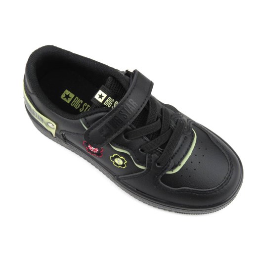 Buty sportowe dla dziewczynki - Big Star JJ374081, czarne 35 wyprzedaż ulubioneobuwie