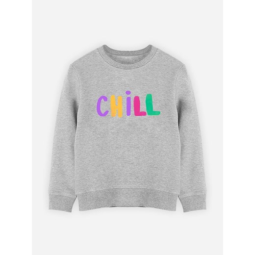 WOOOP Bluza &quot;Chill&quot; w kolorze szarym ze sklepu Limango Polska w kategorii Bluzy dziewczęce - zdjęcie 166142339