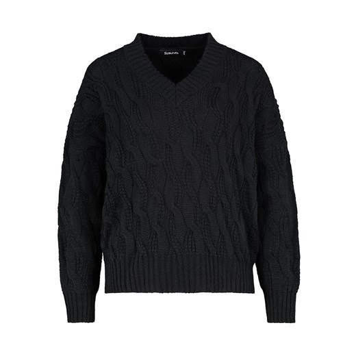 Sublevel Sweter w kolorze czarnym ze sklepu Limango Polska w kategorii Swetry damskie - zdjęcie 166143238