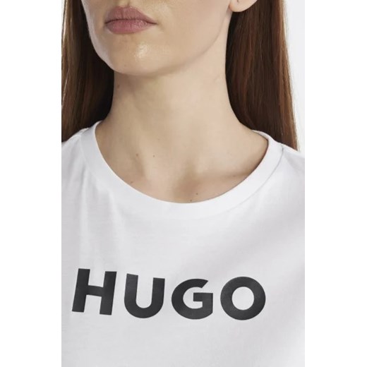 Bluzka damska Hugo Boss z napisami młodzieżowa 