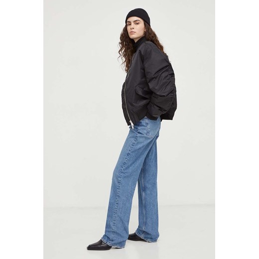 Won Hundred kurtka bomber damski kolor czarny zimowa Won Hundred 34 ANSWEAR.com