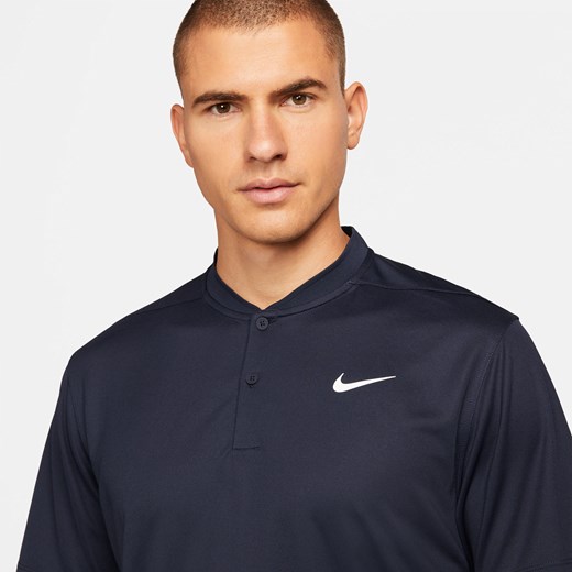 Męska koszulka polo do golfa Nike Dri-FIT Victory - Niebieski Nike 4XL Nike poland