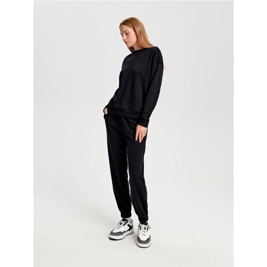 Sinsay - Spodnie dresowe - czarny ze sklepu Sinsay w kategorii Spodnie damskie - zdjęcie 166160948