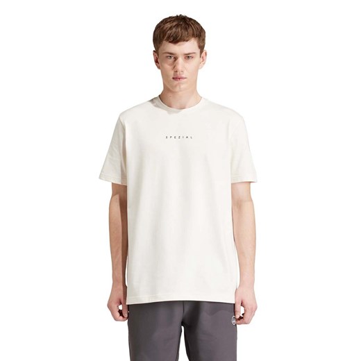 adidas Originals t-shirt Graphic Tee SPZL męski kolor biały z nadrukiem IN6761 ze sklepu PRM w kategorii T-shirty męskie - zdjęcie 166162796