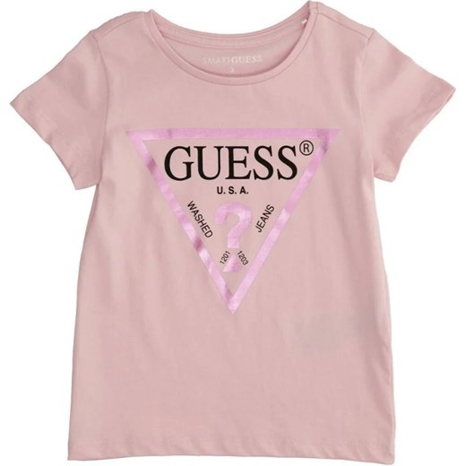 Guess T-shirt | Regular Fit ze sklepu Gomez Fashion Store w kategorii Bluzki dziewczęce - zdjęcie 166163278
