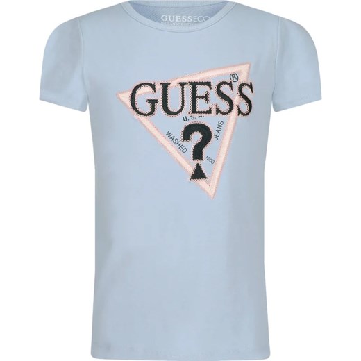 Guess T-shirt | Regular Fit ze sklepu Gomez Fashion Store w kategorii Bluzki dziewczęce - zdjęcie 166163279