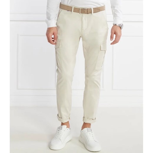 Spodnie męskie Tommy Jeans z elastanu jesienne 
