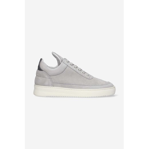 Filling Pieces sneakersy zamszowe Low Top Suede 10122791878 kolor szary 10122791878-GREY ze sklepu ANSWEAR.com w kategorii Buty sportowe damskie - zdjęcie 166183398